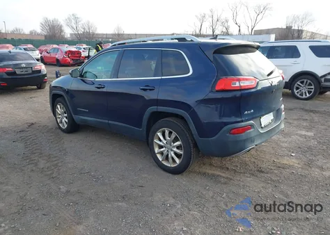 2016 Jeep Cherokee Limited из США, поврежденный, VIN 1C4PJMDS3GW237720